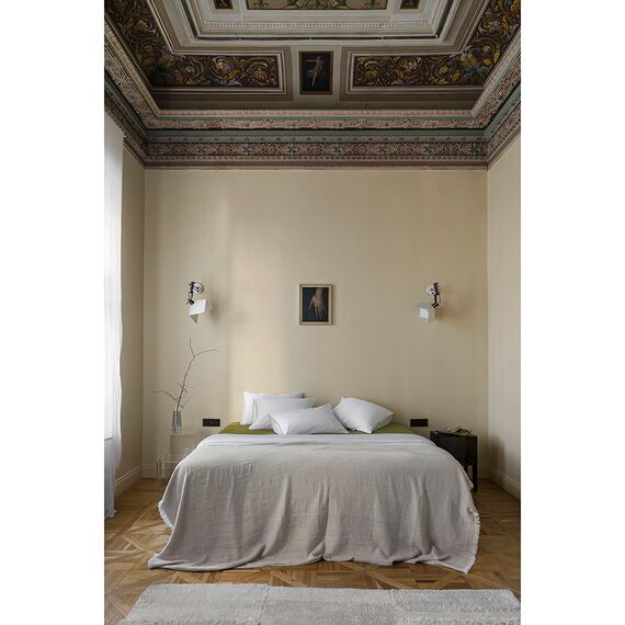 Простыня на резинке из сатина из коллекции Meditation, olive, 180х200х30 см, Tkano, изображение 2