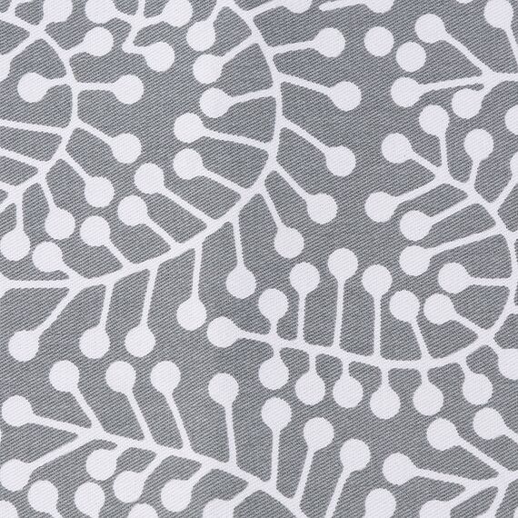 Салфетка двухсторонняя под приборы серая с принтом Спелая Смородина из коллекции Scandinavian touch, 35х45 см, изображение 5