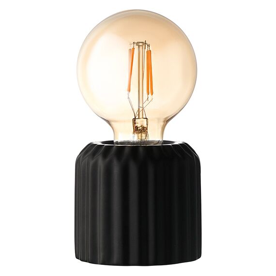 Светильник декоративный черного цвета из коллекции Edge, Tkano