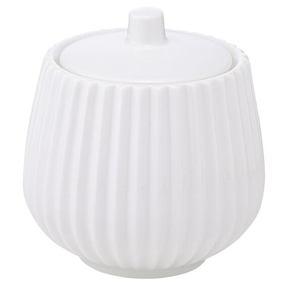 Сахарница белого цвета из коллекции Edge, 240 мл, Tkano