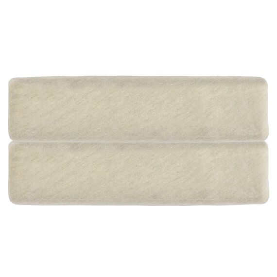 Простыня на резинке из хлопкового трикотажа серо-бежевого цвета из коллекции Essential, 160х200х30 см, Tkano