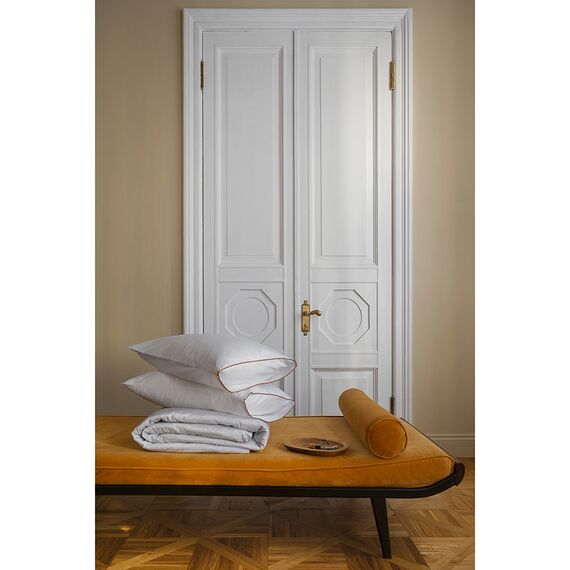 Простыня на резинке из сатина из коллекции Meditation, caramel, 180х200х30 см, Tkano, изображение 9