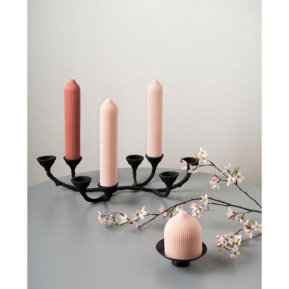 Свеча декоративная терракотового цвета из коллекции Edge, 10,5 см, Tkano, изображение 14