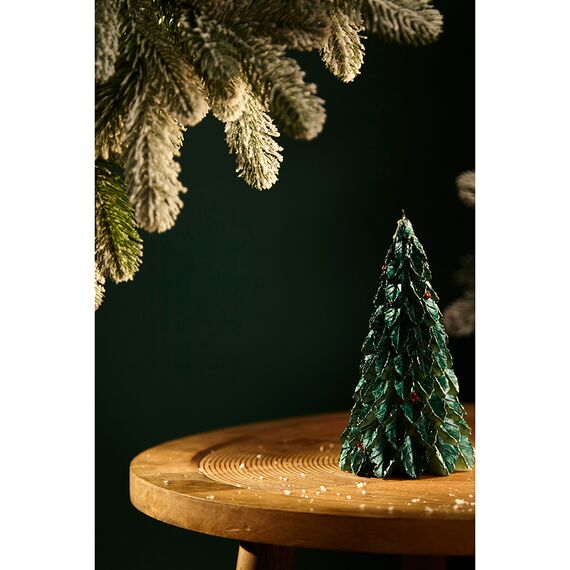 Свеча декоративная Festive flame из коллекции New Year Essential, 19,5 см, Tkano, изображение 3