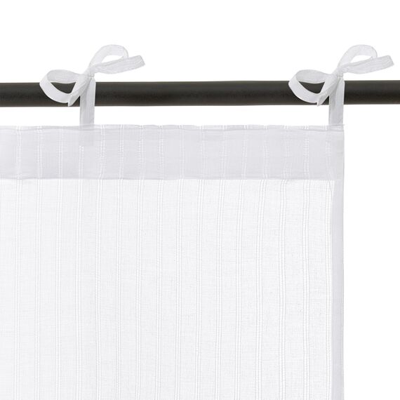 Тюль из хлопка белого цвета из коллекции Essential, 140х290 см, Tkano, изображение 7