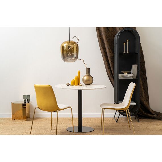 Свеча декоративная цвета карри из коллекции Edge, 16,5см, Tkano, изображение 4