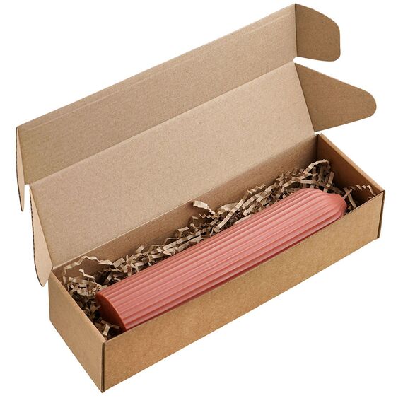 Свеча декоративная терракотового цвета из коллекции Edge, 25,5 см, Tkano, изображение 12