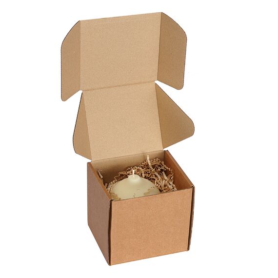 Свеча декоративная молочно-белого цвета из коллекции Edge, 10,5 см, Tkano, изображение 2