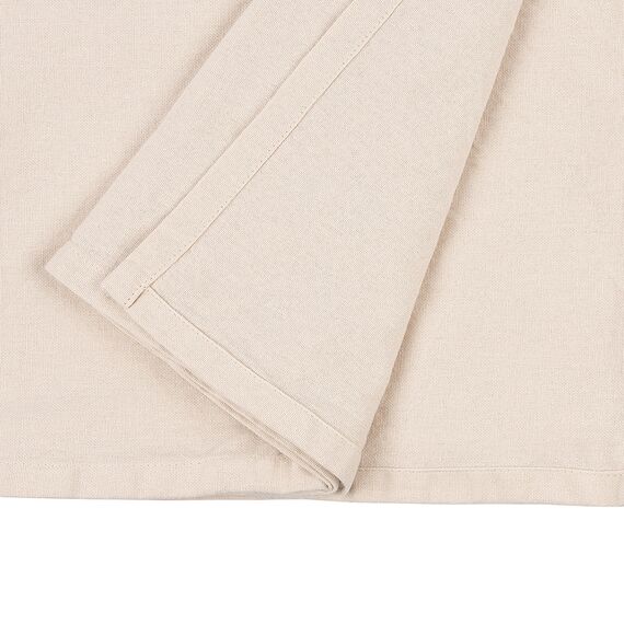 Скатерть из хлопка бежево-серого цвета из коллекции Scandinavian touch, 170х250 см, изображение 4