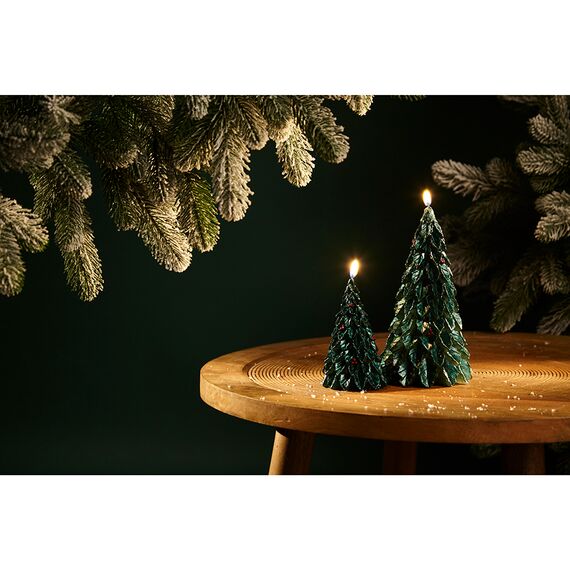 Свеча декоративная Festive flame из коллекции New Year Essential, 12 см, Tkano, изображение 2