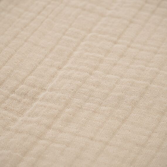 Халат из многослойного муслина бежевого цвета из коллекции Essential, размер M, Tkano, изображение 16