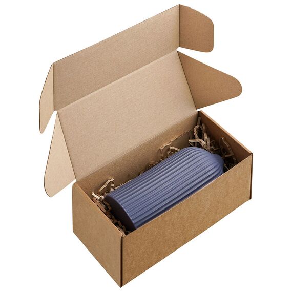 Свеча декоративная синего цвета из коллекции Edge, 16,5 см, Tkano, изображение 13