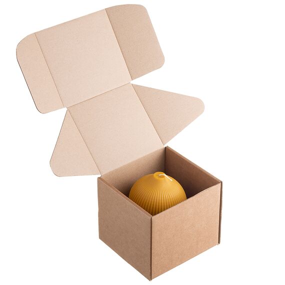 Свеча декоративная цвета карри из коллекции Edge, 10,5см, Tkano, изображение 2