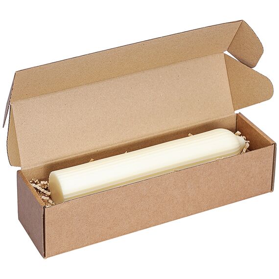 Свеча декоративная молочно-белого цвета из коллекции Edge, 25,5 см, Tkano, изображение 2