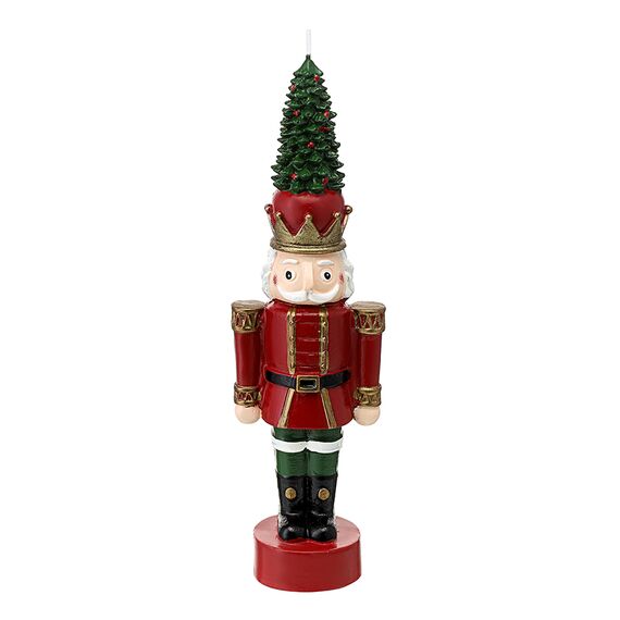Свеча декоративная Nutcracker из коллекции New Year Essential, 25,5 см, Tkano