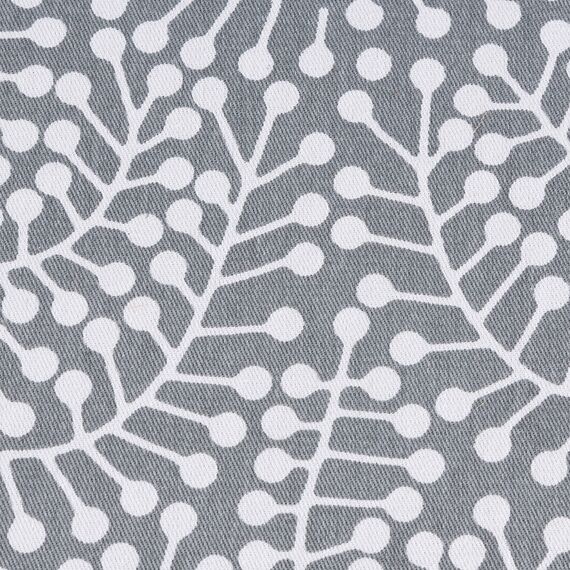 Скатерть серого цвета с принтом Спелая Смородина из коллекции Scandinavian touch, 170х170 см, изображение 5