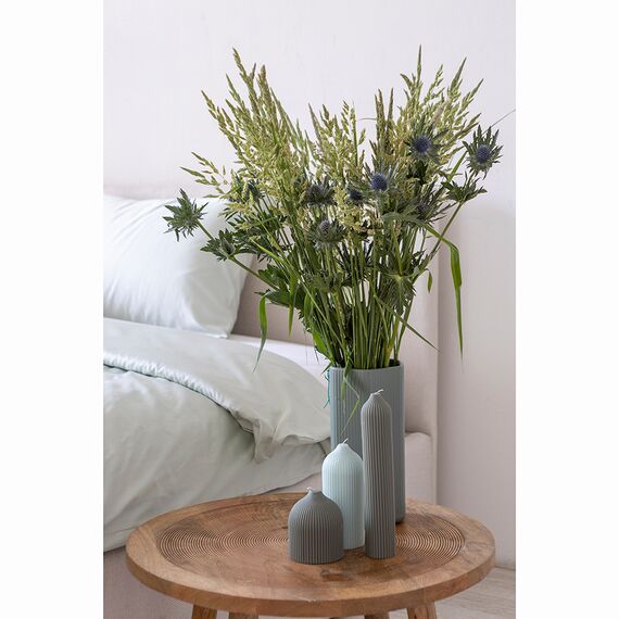 Свеча декоративная мятного цвета из коллекции Edge, 16,5 см, Tkano, изображение 4