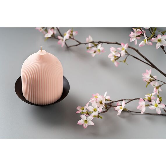 Свеча декоративная терракотового цвета из коллекции Edge, 10,5 см, Tkano, изображение 16