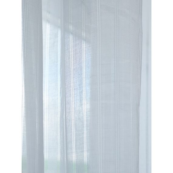 Тюль из хлопка белого цвета из коллекции Essential, 140х290 см, Tkano, изображение 5