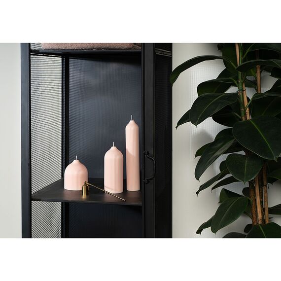 Свеча декоративная бежево-розового цвета из коллекции Edge, 16,5 см, Tkano, изображение 11