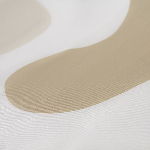 Скатерть из хлопка бежевого цвета с авторским принтом из коллекции Freak Fruit, 170х250 см, изображение 7