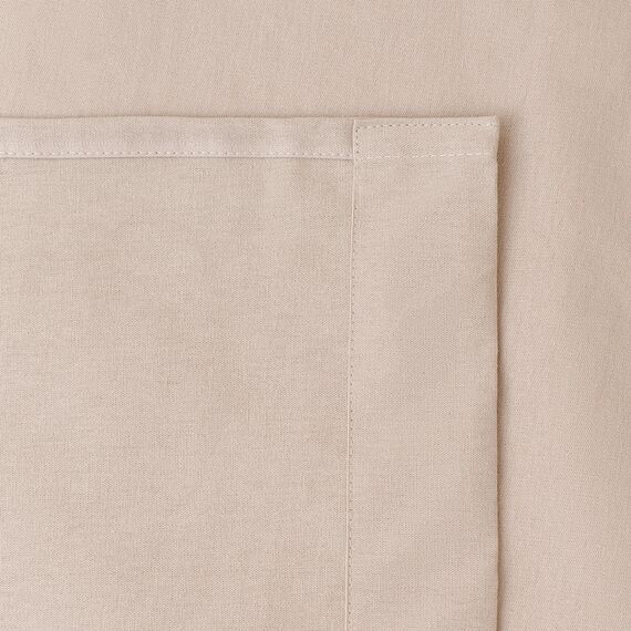 Штора из хлопка с помпонами бежево-серого цвета из коллекции Essential, 150х290 см, Tkano, изображение 18