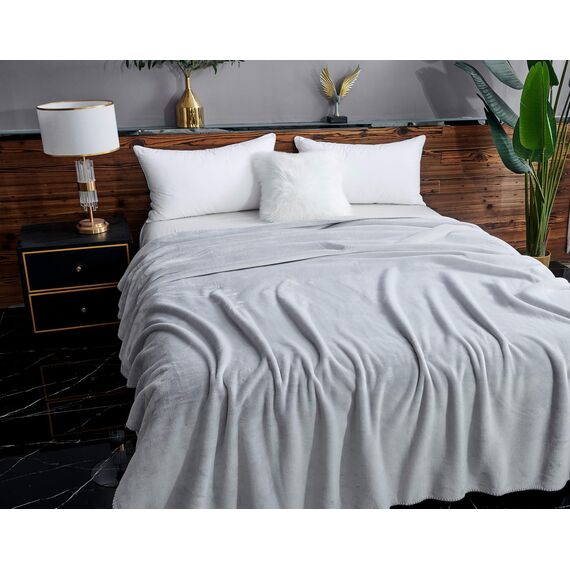 Покрывало София, цвет светло-серый, размер 220х240, Sofi de Marko, изображение 8