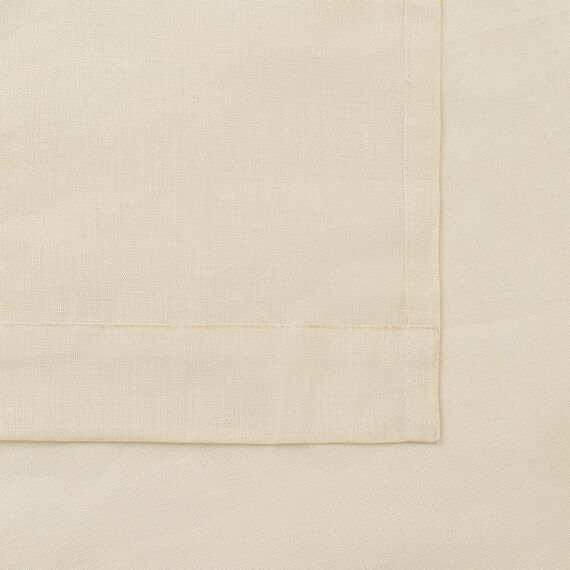 Штора из хлопка и льна кремового цвета из коллекции Essential, 150х290 см, Tkano, изображение 9