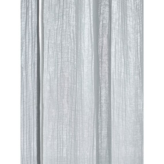 Штора из муслина с декором синего цвета из коллекции Essential, 150х290 см, Tkano, изображение 5