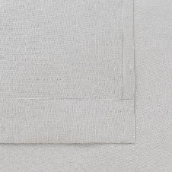 Штора из хлопка с помпонами серо-синего цвета из коллекции Essential, 150х290 см, Tkano, изображение 10