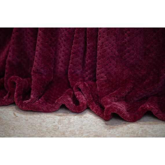 Покрывало Эшли, цвет бордо, размер 160х220, Sofi de Marko, изображение 8