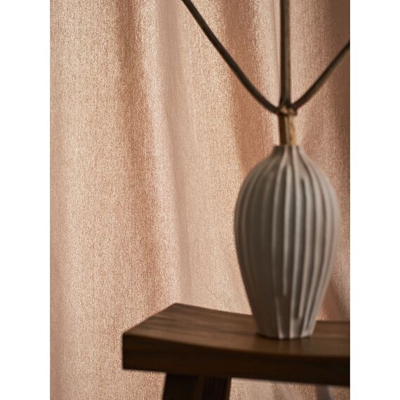 Штора из хлопка с помпонами бежево-серого цвета из коллекции Essential, 150х290 см, Tkano, изображение 6