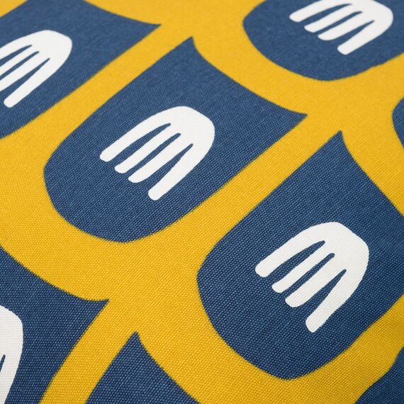 Чехол на подушку с двусторонним принтом Blossom time из коллекции Cuts&Pieces, 45х45 см, изображение 7