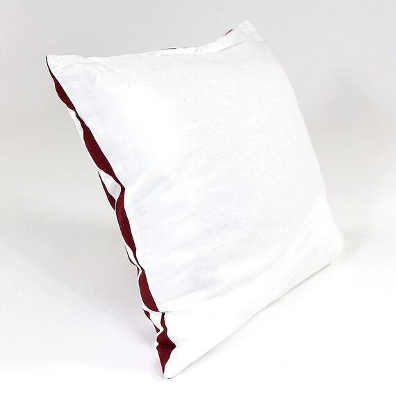 Чехол на подушку Traffic, бордового цвета из коллекции Cuts&Pieces, 45х45 см, изображение 8