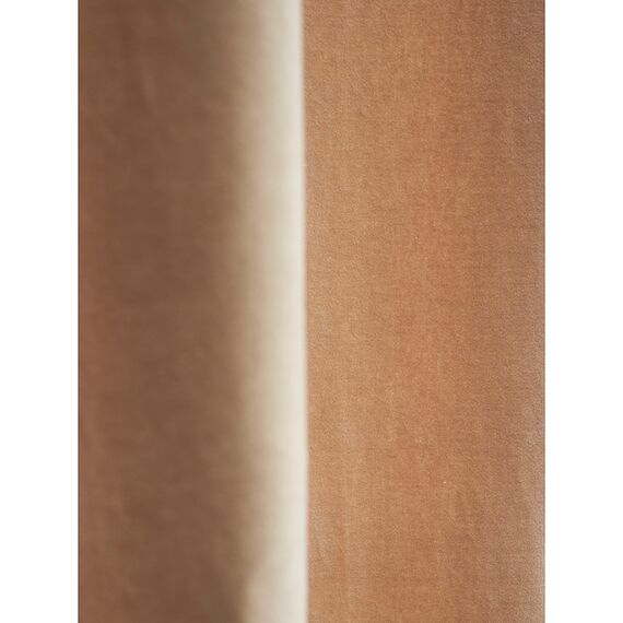 Штора из хлопкового бархата бежевого цвета из коллекции Essential, 150х290 см, Tkano, изображение 6