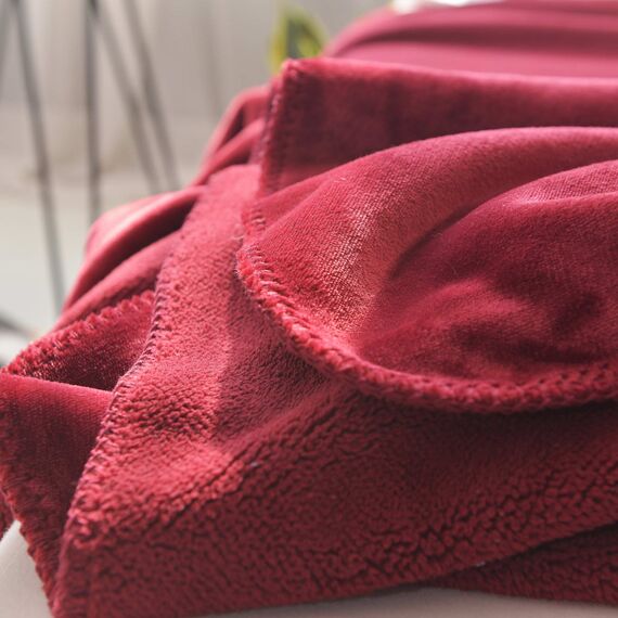 Покрывало София, цвет бордо, размер 220х240, Sofi de Marko, изображение 7