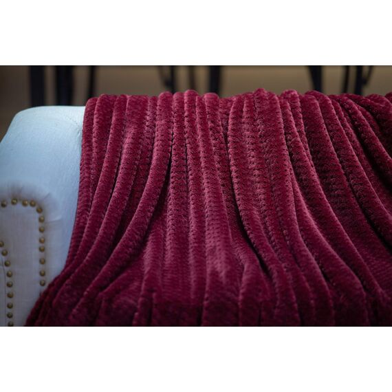 Покрывало Эшли, цвет бордо, размер 160х220, Sofi de Marko, изображение 2