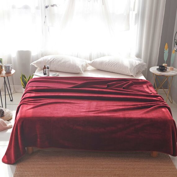Покрывало София, цвет бордо, размер 220х240, Sofi de Marko, изображение 11