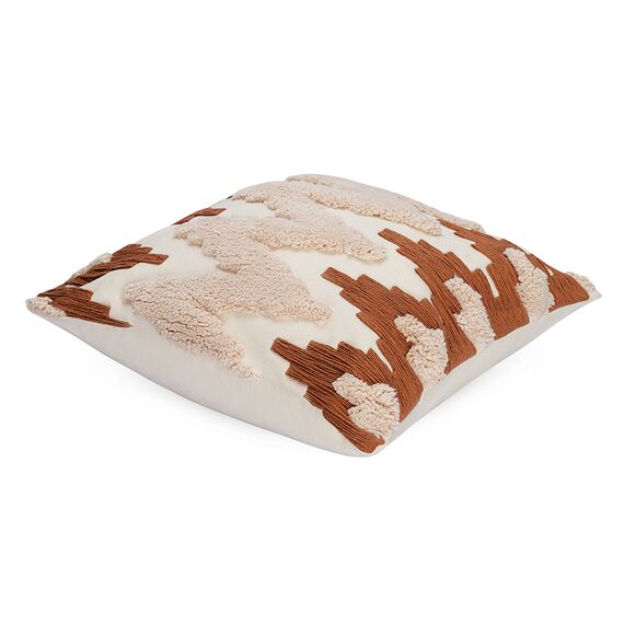 Чехол на подушку декоративный Beige blink из коллекции Ethnic, 45х45 см, Tkano, изображение 5