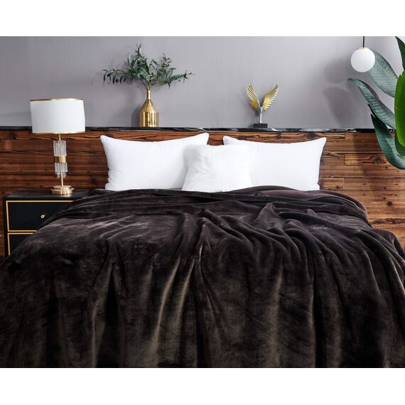 Покрывало София, цвет кофе, размер 220х240, Sofi de Marko, изображение 3