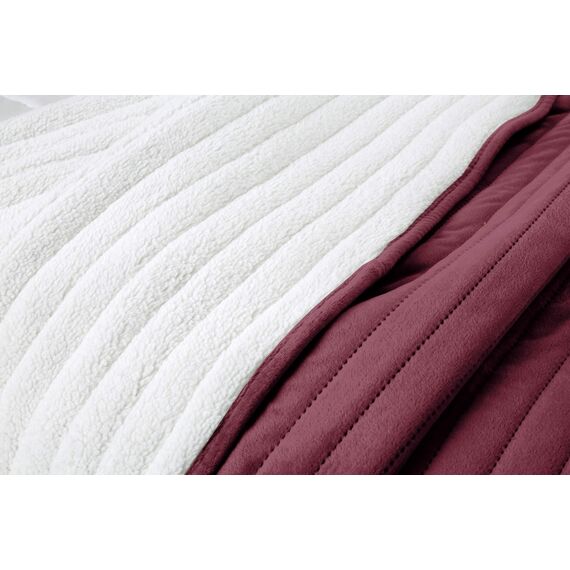 Покрывало Либерти, цвет бордо, размер 160х220, Sofi de Marko, изображение 3