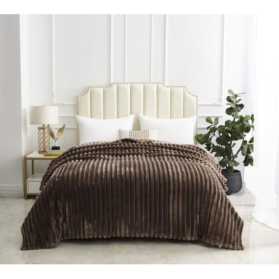 Покрывало Орнелла, цвет кофе, размер 210х230, Sofi de Marko, изображение 10