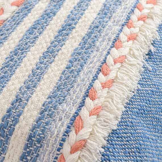 Чехол на подушку с кисточками и бахрамой из коллекции Ethnic, 35х60 см, изображение 7