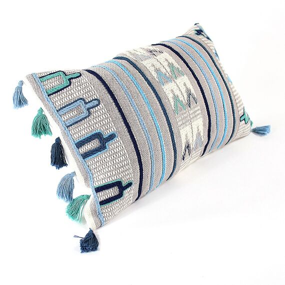 Чехол на подушку с этническим орнаментом Ethnic, 30х60 см, изображение 6