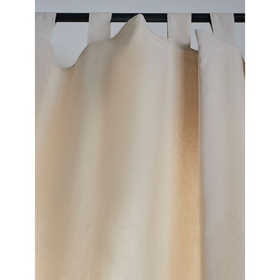 Штора из хлопка двойная базовая бежевого цвета из коллекции Essential, 150х290 см, Tkano, изображение 4