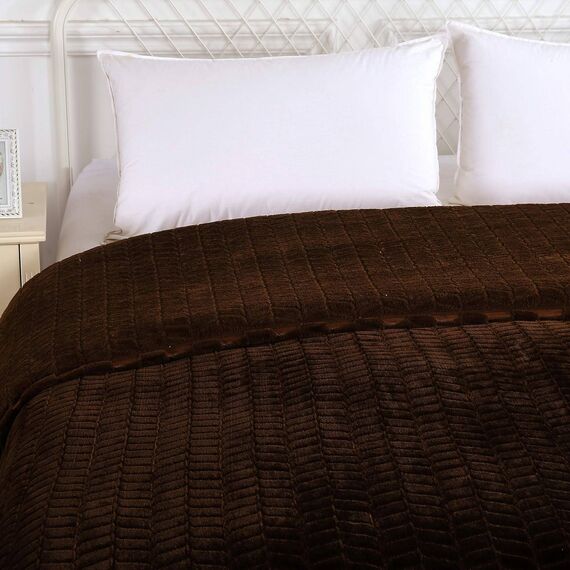 Покрывало Орфей, цвет шоколад , размер 220х240, Sofi de Marko, изображение 4