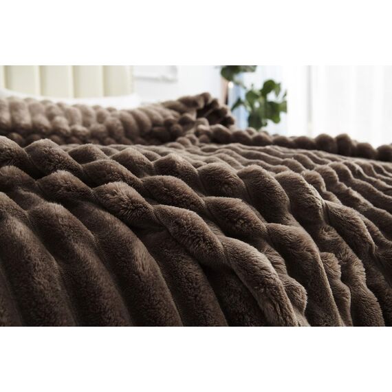 Покрывало Орнелла, цвет кофе, размер 210х230, Sofi de Marko, изображение 2