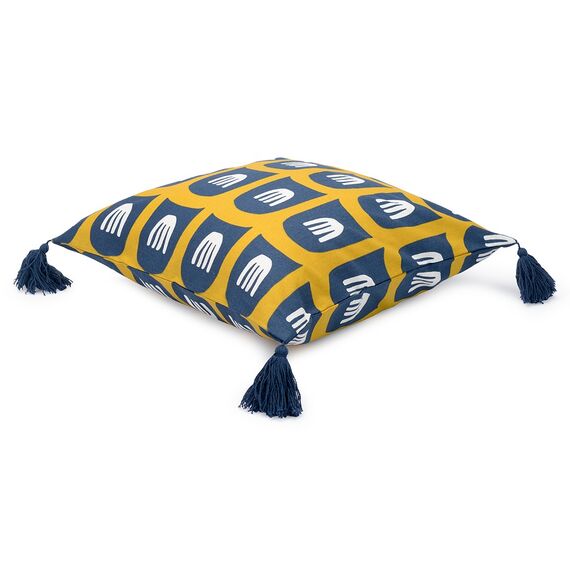 Чехол на подушку с двусторонним принтом Blossom time из коллекции Cuts&Pieces, 45х45 см, изображение 6