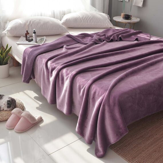 Покрывало София, цвет сиреневый, размер 160х220, Sofi de Marko