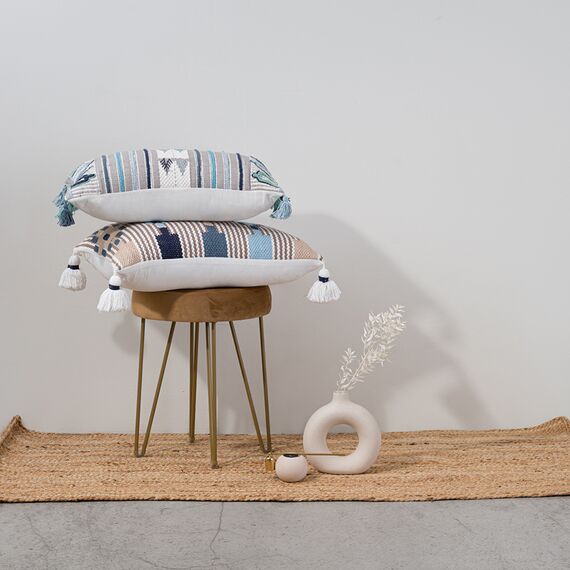 Чехол на подушку с этническим орнаментом Ethnic, 30х60 см, изображение 5